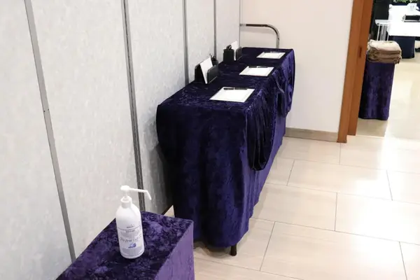 町屋斎場で葬儀を行なった写真