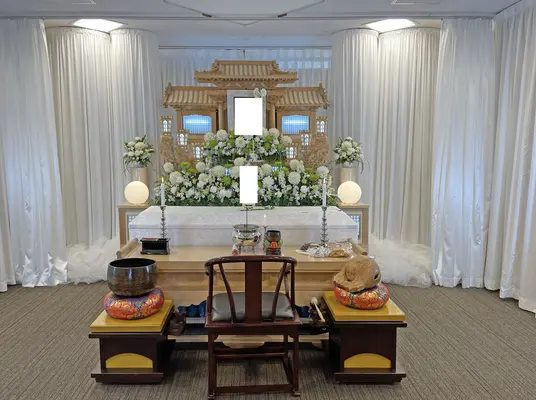 川崎家族葬 はばたきグループで葬儀を行なった写真