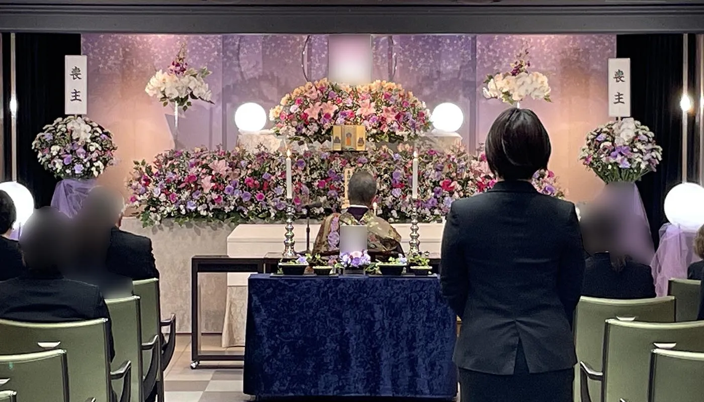 オリジナル花祭壇