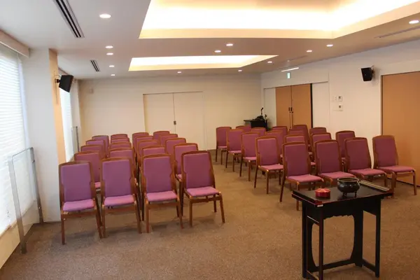 春秋苑で葬儀を行なった写真