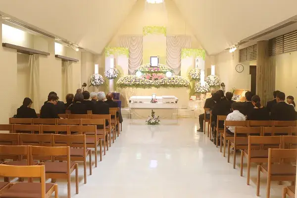 かわさき北部斎苑で葬儀を行なった写真