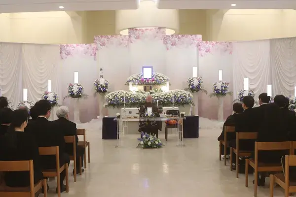 かわさき北部斎苑で葬儀を行なった写真