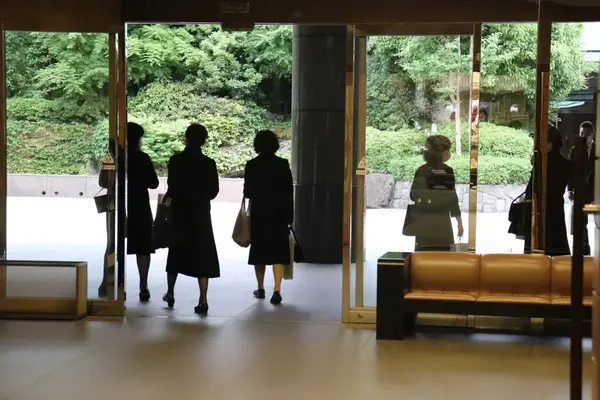 府中の森市民聖苑で葬儀を行なった写真