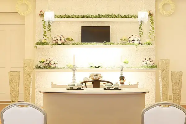 なすの斎場グループ(家族葬専用式場 つむぎ矢板)で葬儀を行なった写真