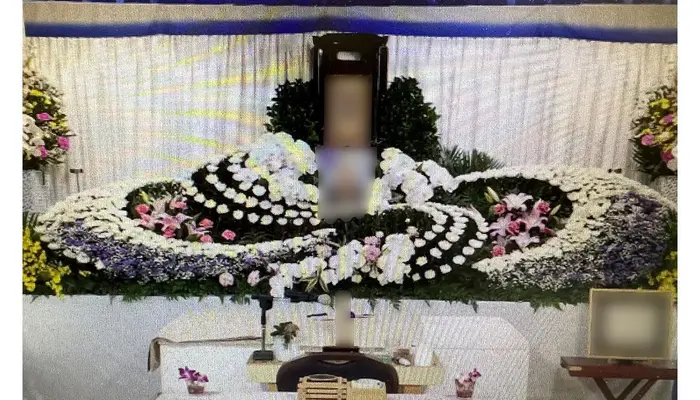 家族葬やすらぎの杜で葬儀を行なった写真