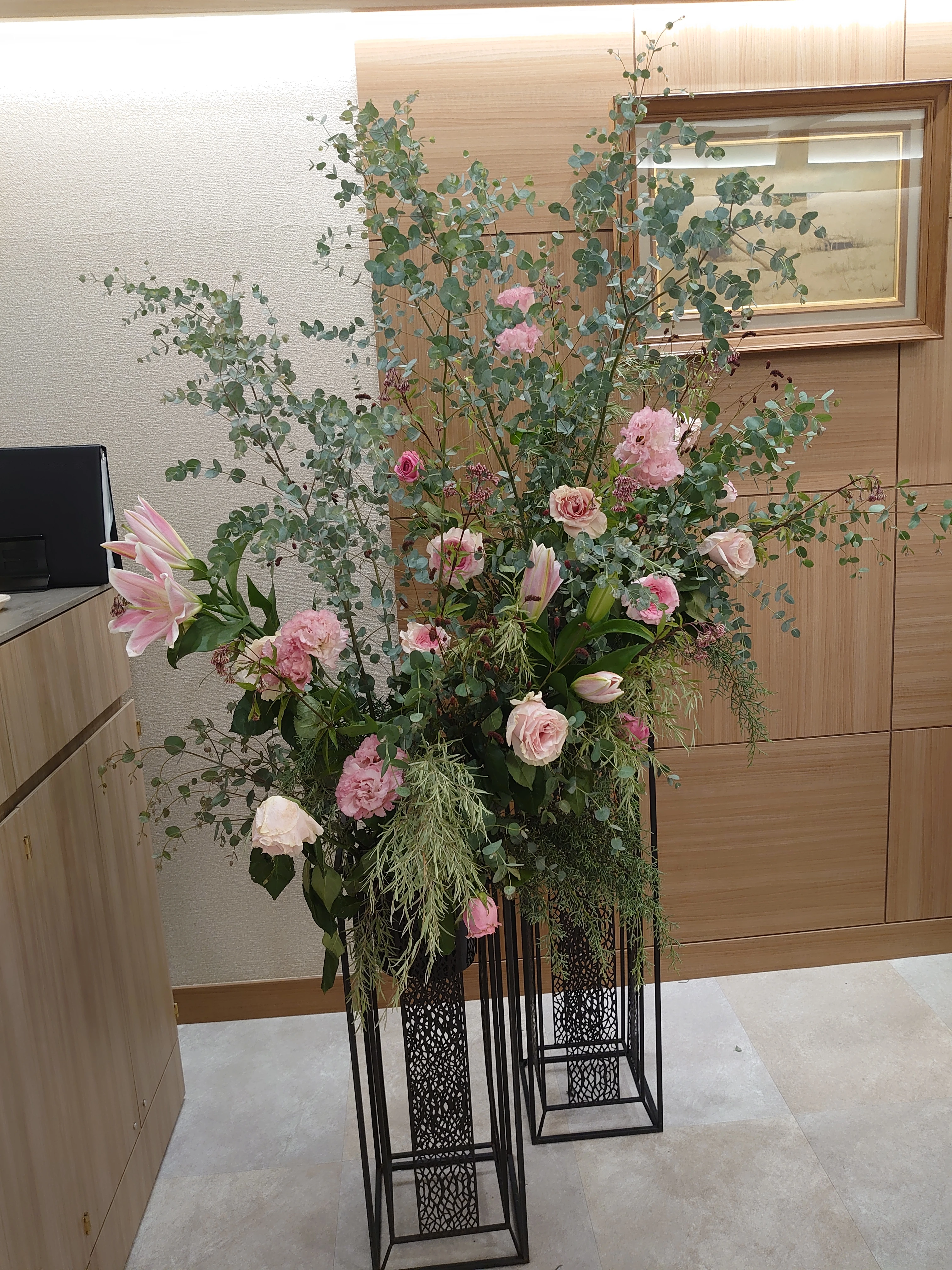 フラワリングセレモニー　渋谷営業所