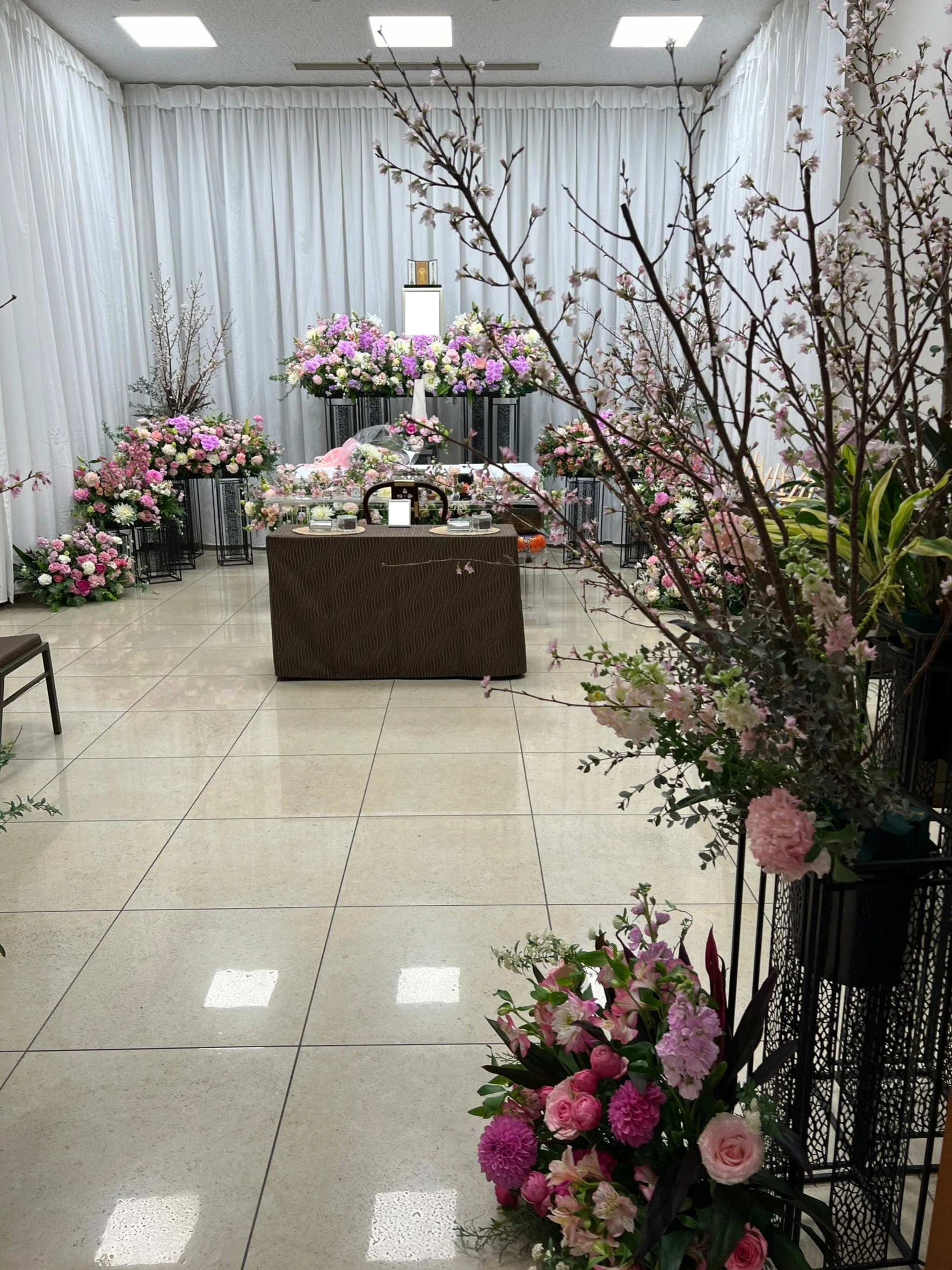 フラワリングセレモニー　渋谷営業所