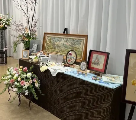 フラワリングセレモニー　渋谷営業所で葬儀を行なった写真