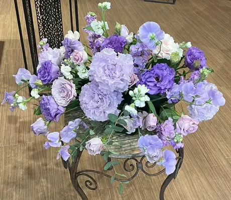 フラワリングセレモニー　渋谷営業所で葬儀を行なった写真