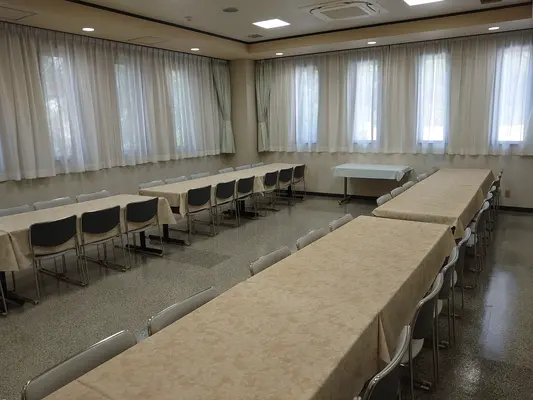 羅漢会館で葬儀を行なった写真