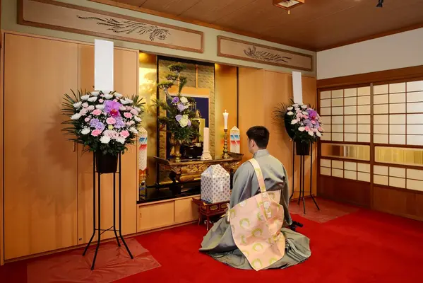 法要館のお葬式で葬儀を行なった写真