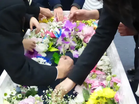 法要館のお葬式で葬儀を行なった写真