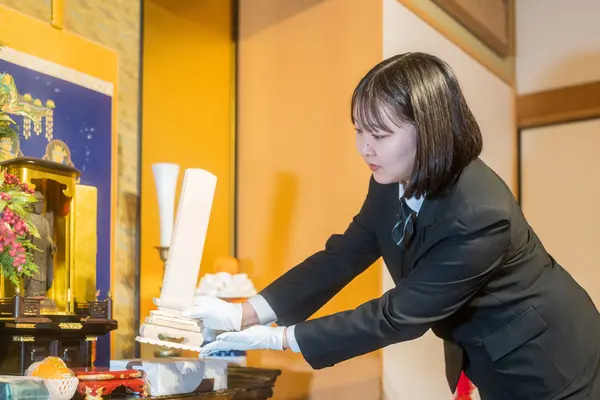 法要館のお葬式で葬儀を行なった写真