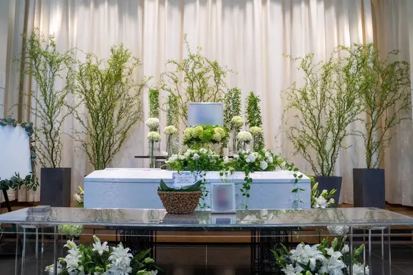 フラワリングセレモニー　浦安営業所で葬儀を行なった写真