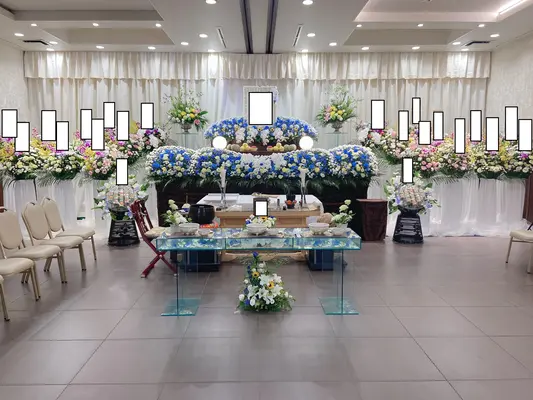 密葬セレモニー ひかりで葬儀を行なった写真