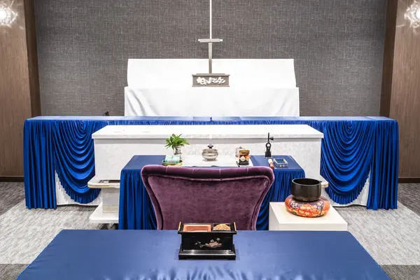 フローラルホール松原会館で葬儀を行なった写真