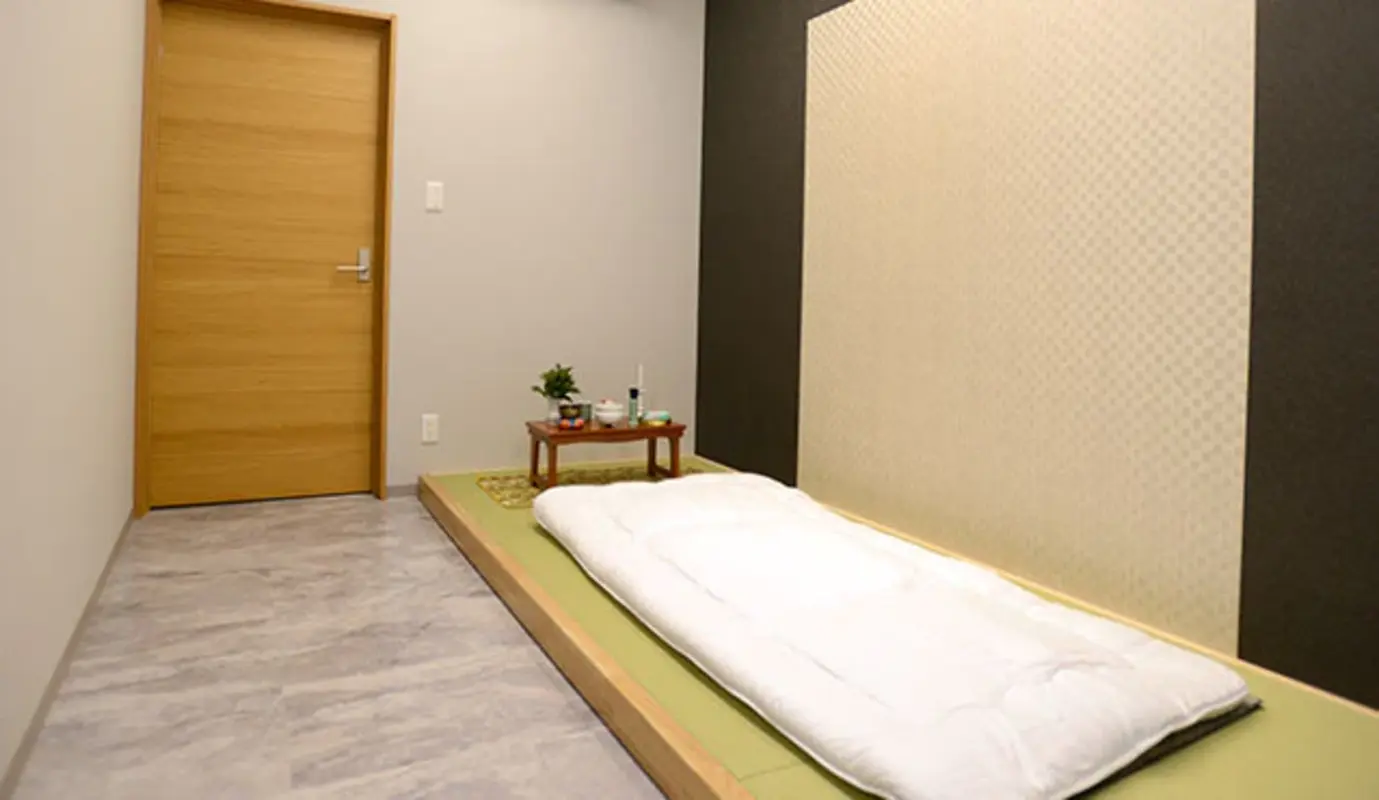 面会できる安置室を完備