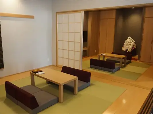 すいこうしゃ　吹田斎場ホールで葬儀を行なった写真