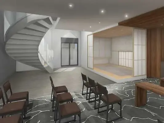 すいこうしゃ　斎場メゾン堺で葬儀を行なった写真