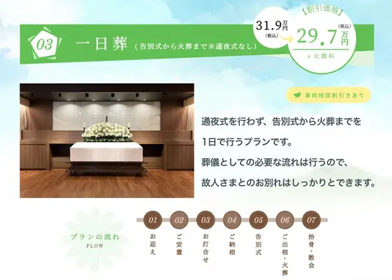 セレモニーROOMソラエで葬儀を行なった写真