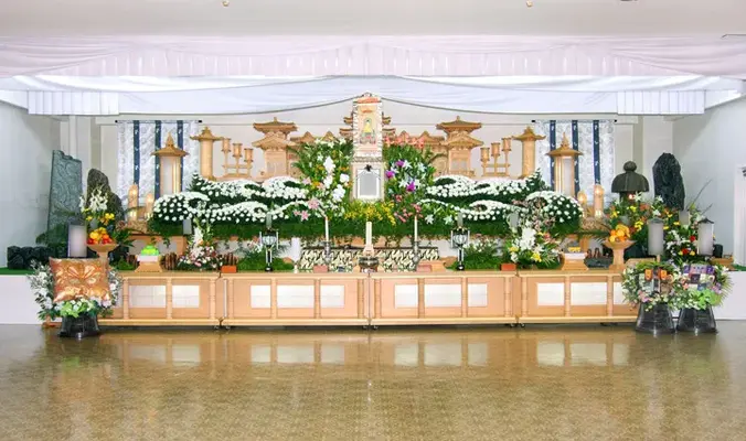 株式会社公益社（菊水元町営業所）で葬儀を行なった写真