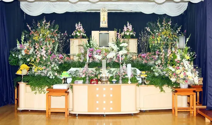 株式会社公益社（菊水元町営業所）で葬儀を行なった写真