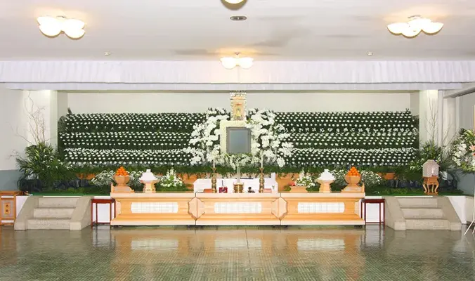 株式会社公益社（菊水元町営業所）で葬儀を行なった写真