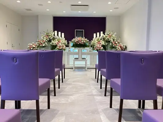 株式会社公益社（ミモザホール伏古）で葬儀を行なった写真