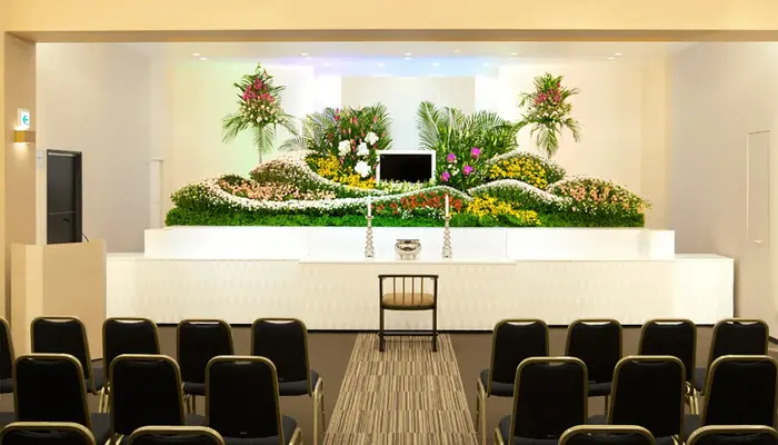 家族葬のディアネス 屯田ホールで葬儀を行なった写真