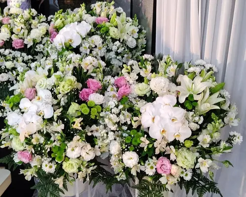 秩父斎場で葬儀を行なった写真