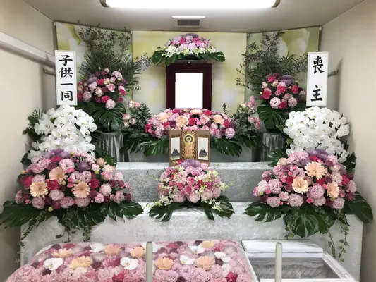 ファミリーパートナーズで葬儀を行なった写真