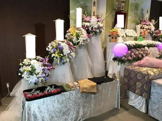 ファミリーパートナーズで葬儀を行なった写真