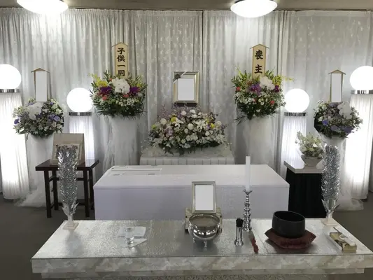 ファミリーパートナーズで葬儀を行なった写真