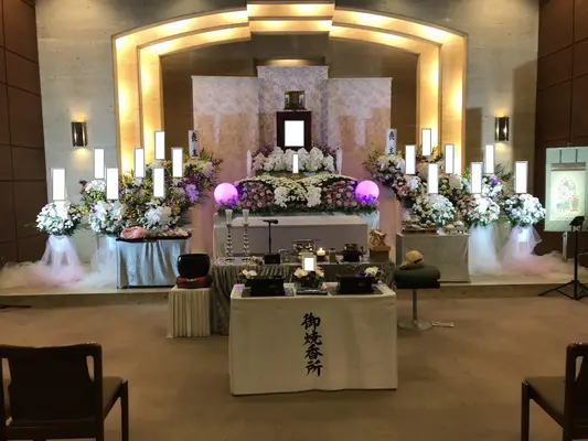ファミリーパートナーズで葬儀を行なった写真