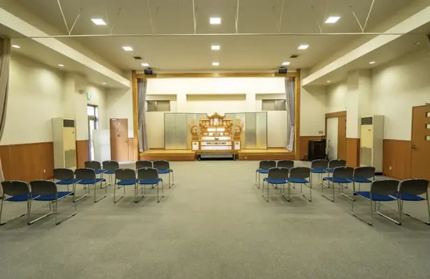 志賀聖苑で葬儀を行なった写真