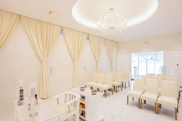 家族葬の広仏　段原で葬儀を行なった写真