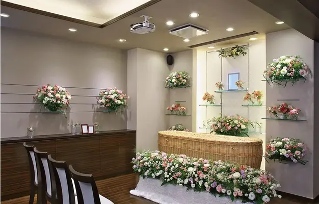 家族葬のダビアス福岡（家族葬ホール ダビアス油山）で葬儀を行なった写真