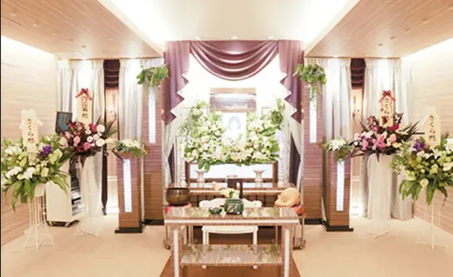 とわノイエ さくら想で葬儀を行なった写真