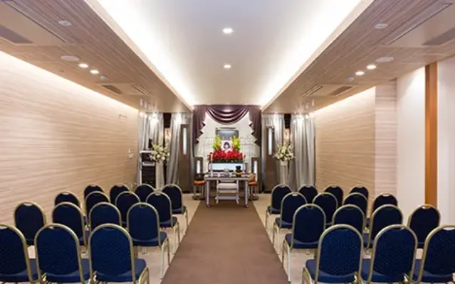 とわノイエ さくら想で葬儀を行なった写真