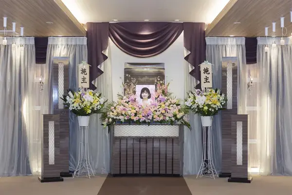 とわノイエ さくら想で葬儀を行なった写真