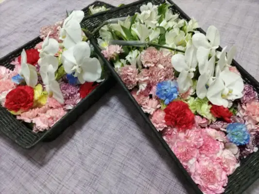 りあんセレモニーで葬儀を行なった写真