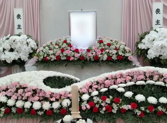 りあんセレモニーで葬儀を行なった写真