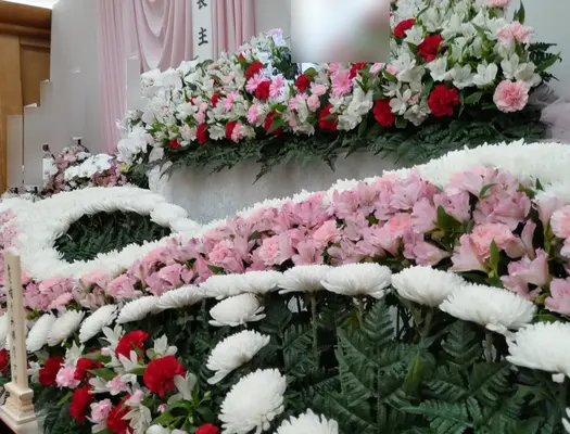 りあんセレモニーで葬儀を行なった写真