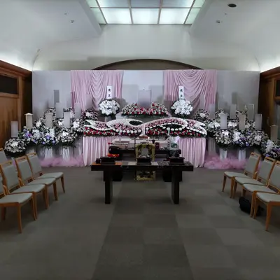 りあんセレモニーで葬儀を行なった写真