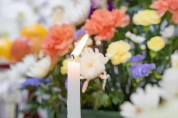 りあんセレモニーで葬儀を行なった写真