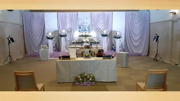 りあんセレモニーで葬儀を行なった写真