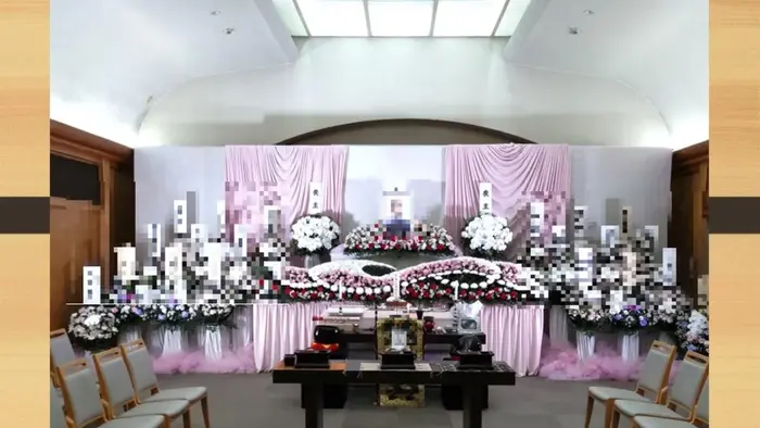 りあんセレモニーで葬儀を行なった写真