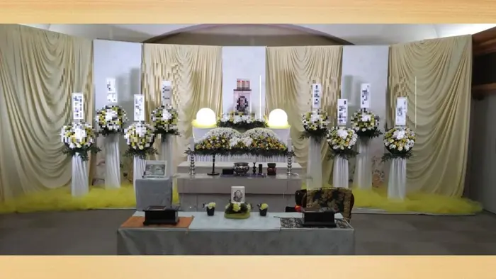 りあんセレモニーで葬儀を行なった写真