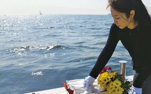 りあんセレモニーで葬儀を行なった写真