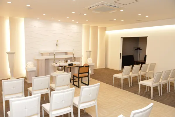 家族葬ホール のじり宇治ホールで葬儀を行なった写真